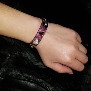 AUTHENTIC COACH LEATHER BRACELET